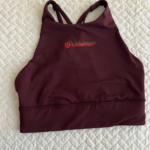 Lululemon high neck long line energy bra lunar new year - Picture 4 of 5